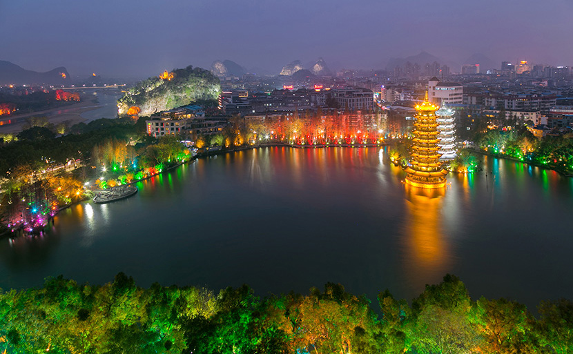 桂林市区必去景点