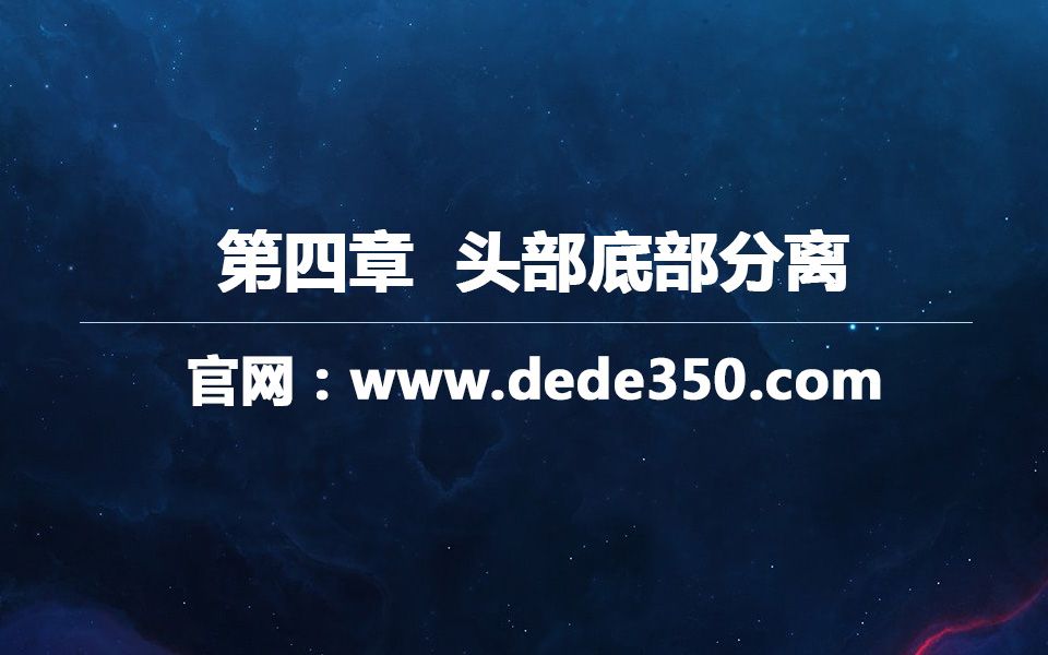 第四章 响应式网站制作诚瑞cms头部底部分离